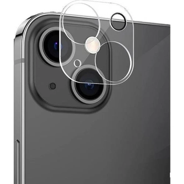 Vendas iPhone 13 Davin Serisi Tam Uyumlu Şeffaf Cam Kamera Lens Koruyucu 2 Adet ürün görseli 1