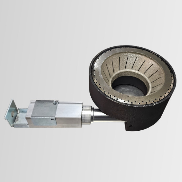 19 cm 16-18 KW Wok Süper Brülör Çift Yanış Nikel Kromlu Tüp-Doğalgaz ürün görseli 1