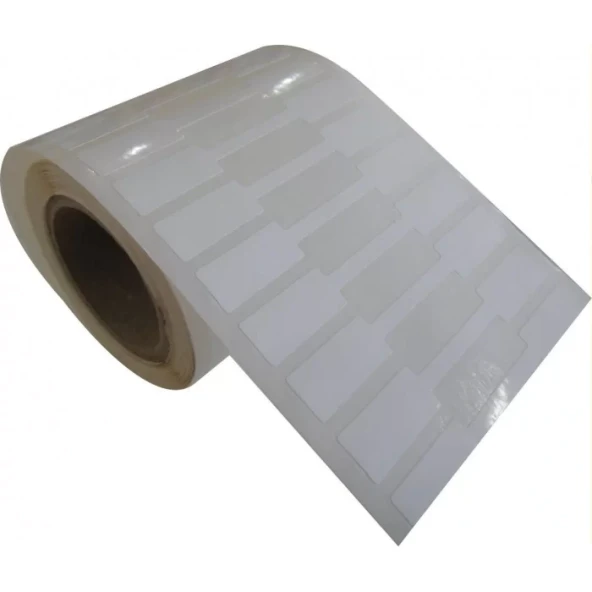 KUYUMCU ETİKETİ HALTER 10MMX72MM OPAK PP 1000 LİK SARIM ürün görseli 1