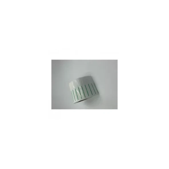 KUYUMCU ETİKETİ RENKLİ ÇİZGİLİ (İTHAL)10 X 72 1250 SARIM YEŞİL ürün görseli 1