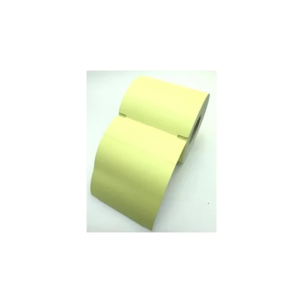 TERMAL KARTON RAF ETİKETİ SARI 135X100 300 LÜ ürün görseli 1