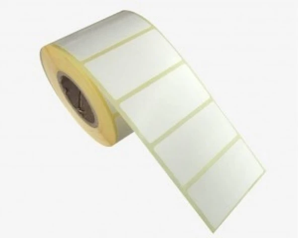 PP OPAK ETİKETİ 40X60 TEKLİ 1000 ADET ürün görseli 1