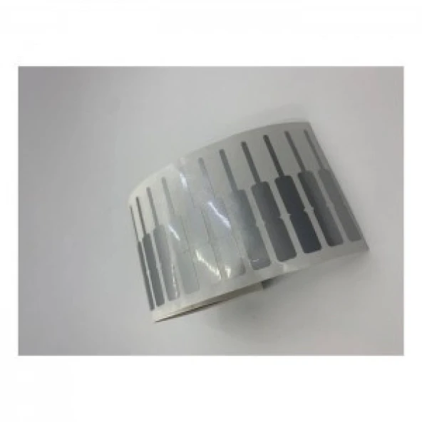 10 X 72 KUYUMCU ETİKETİ SİLVER P.P 1.250 ADET (İTHAL) ürün görseli 1