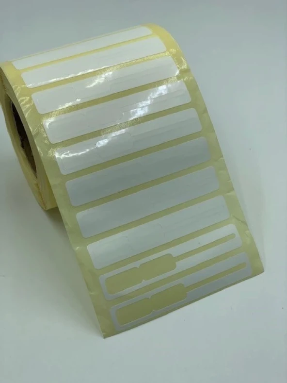 KUYUMCU ETİKETİ ÇEMBERLİ (İTHAL) 08MM X 69MM 1250 ADET ürün görseli 1