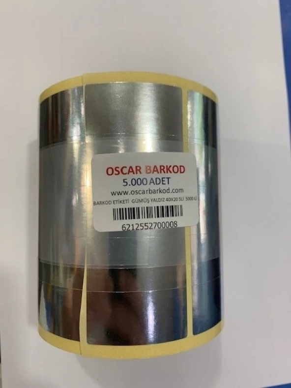 SİLVER KUŞE 40 X 20 5 Lİ 5000 ADET ürün görseli 1