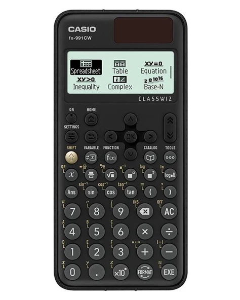 Casio FX-991CW-W-DT ClassWiz Siyah Bilimsel Fonksiyonlu Hesap Makinesi ürün görseli 1