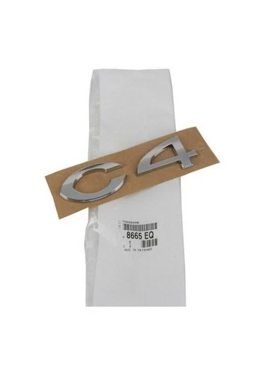 Citroen C4 (2002 - 2010), C4 Yazı OEM (8665.EQ) ürün görseli 1