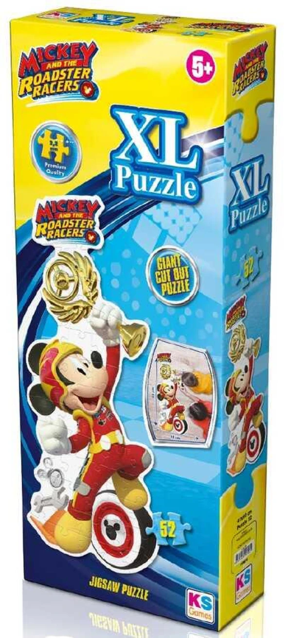 KS Puzzle 52 Parça Mickey Mouse XL Çerçevesiz Puzzle ürün görseli 1