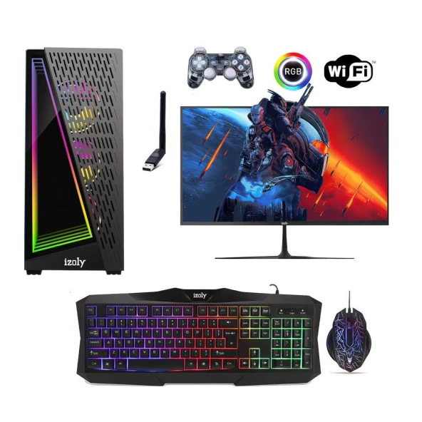 İzoly Ocean X 22M i5-4570 16GB 512GB SSD RX 550 4GB 22'' Oyuncu Oem Seti ürün görseli 1