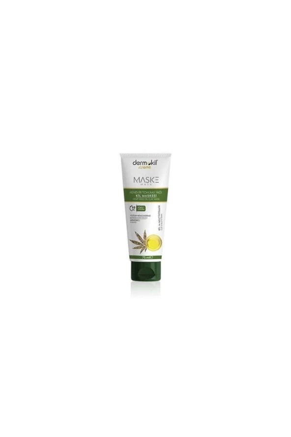 Dermokil Kenevir Tohumu Yağı Arındırıcı Kil Maske 75 ml ürün görseli 1