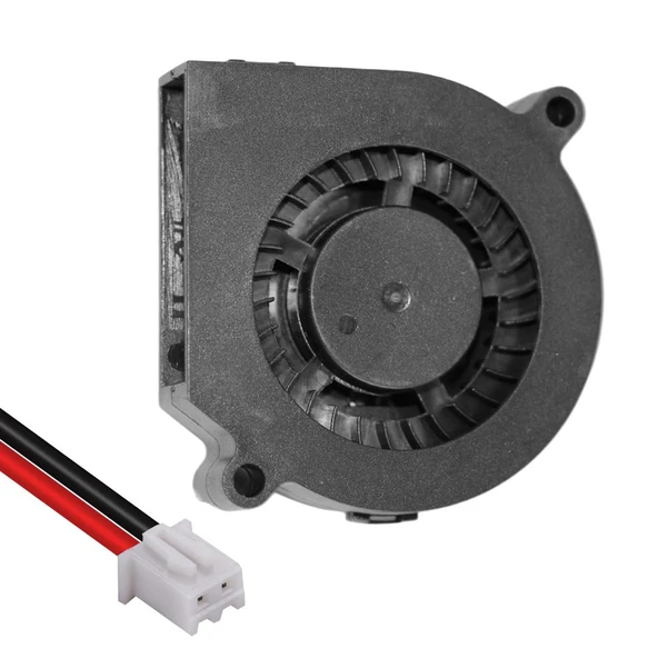 Powermaster Ic-217 A 60x60x15 Dc 12 Volt 0.11A Salyangoz Fan Soğutucu Fan 6x6x1.5 cm ürün görseli 1