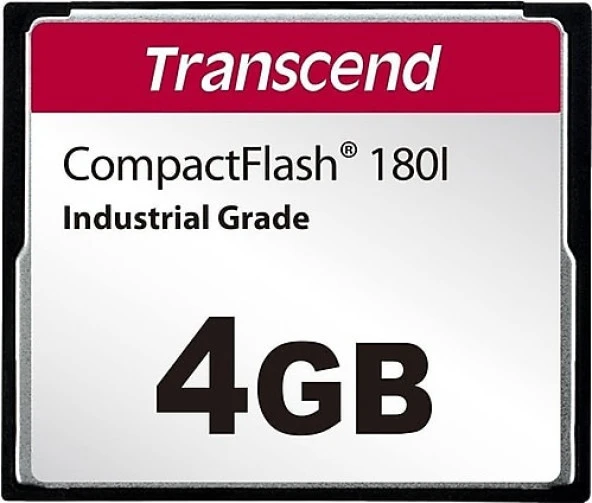 Transcend 4GB CF180I Industrial Hafiza Karti ürün görseli 1