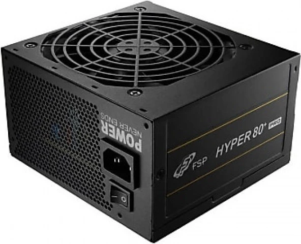 FSP HYPER PRO, H3-650, 650W, AKTIF PFC, 80+ Bronze, GAMING, ATX, Power Supply PSU ürün görseli 1
