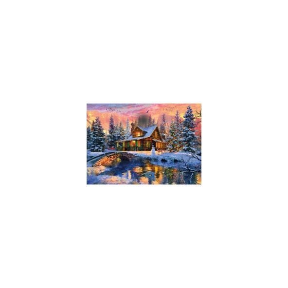 Ks Games Christmas Lights 1000 Parça Puzzle - Resim 2
