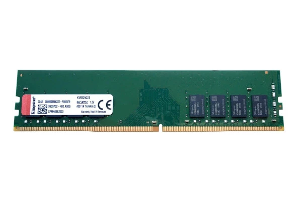 Kingston KVR32N22S8/16 16GB DDR4 3200MHz CL22 Masaüstü Bellek ürün görseli 1