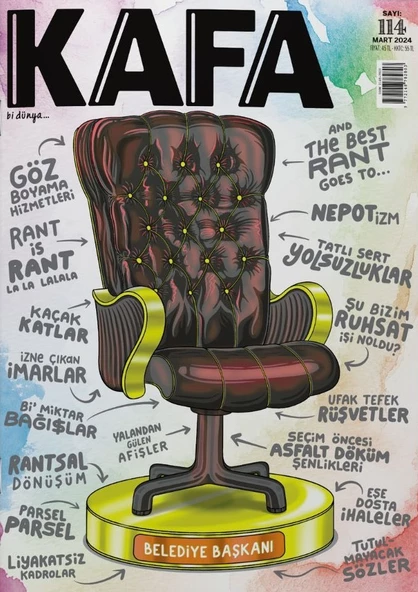 Kafa 114.Sayı Mart 2024 ürün görseli 1