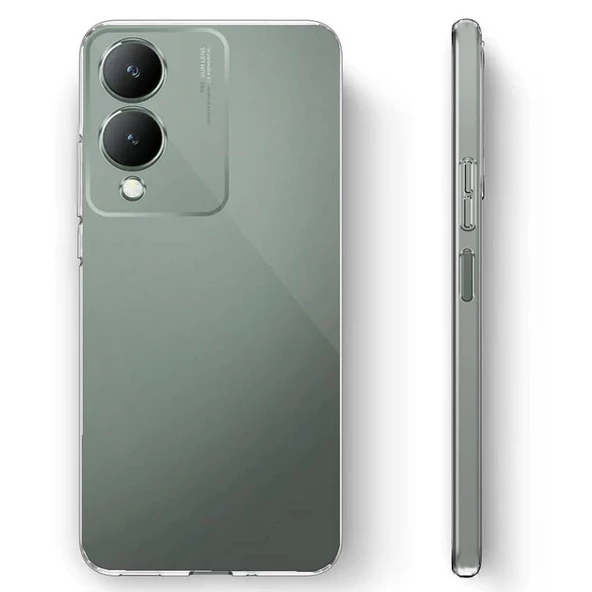 Gpack Vivo Y17S Kılıf Süper Silikon Lüx Korumalı Şeffaf ürün görseli 1