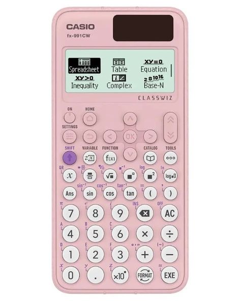 Casio FX-991CW-W-PK ClassWiz Pembe Bilimsel Fonksiyonlu Hesap Makinesi ürün görseli 1