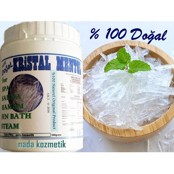 DOĞAL KRİSTAL MENTOL 250 GR ürün görseli 1