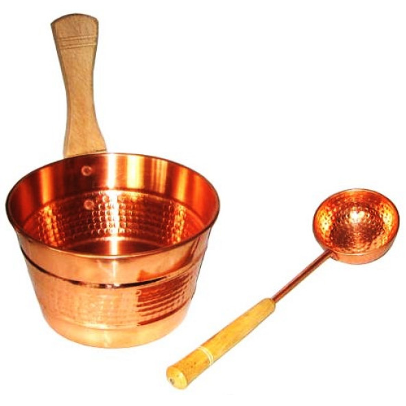 SAUNA KOVA KEPÇE (BAKIR) ürün görseli 1
