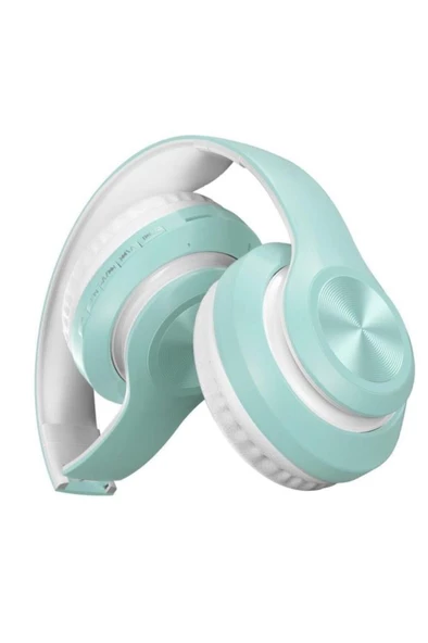 P68 Bluetooth Kablosuz Stereo Kulaklık - Turkuaz ürün görseli 1