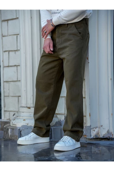 Erkek  Baggy Denim Pantolon - Resim 11