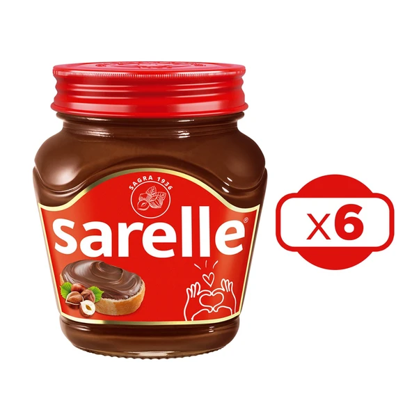 Sarelle Kakaolu Fındık Kreması 700 gr 6 lı ürün görseli 1