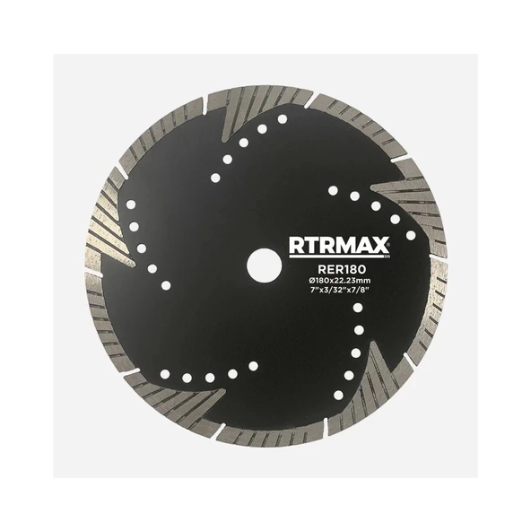 Rtrmax 180 TURBO ELMAS TESTERE EKSTRA UZUN SEGMENTLİ RTRMAX ürün görseli 1