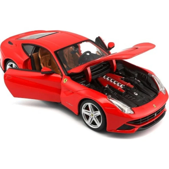 Burago 1/24 Ferrari F12 Berlinetta Model Araba - Resim 3