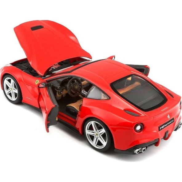 Burago 1/24 Ferrari F12 Berlinetta Model Araba - Resim 4