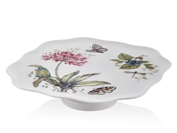 LAMEDORE BUTTERFLY SERIE KEK SERVİS SETİ 30 CM ürün görseli 1