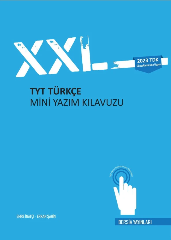 XXL TYT Türkçe Mini Yazım Kılavuzu Dersia Yayınları ürün görseli 1
