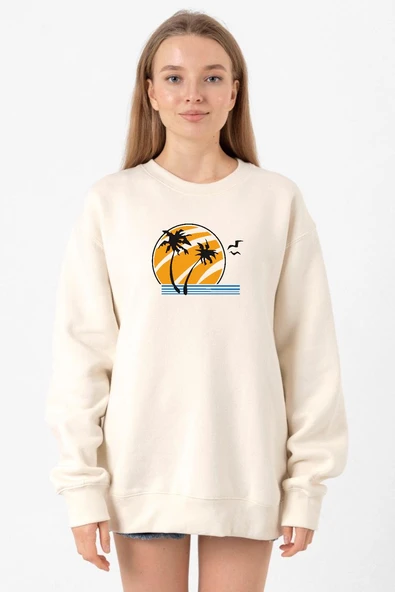 The Last Of Us Ellie Shirt Ekru Kadın 2ip Sweatshirt ürün görseli 1