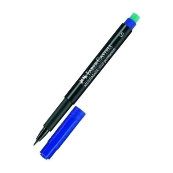 Faber Castell Permanent Kalem (s) Mavi ürün görseli 1