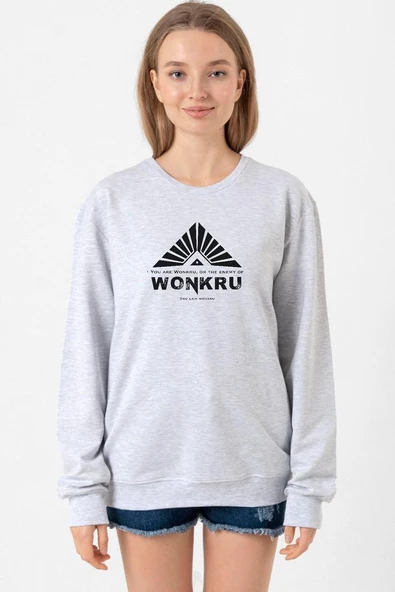The100 Wonkru Sembol Grimelanj Kadın 2ip Sweatshirt ürün görseli 1