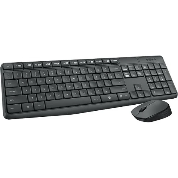 Logitech MK235 Kablosuz Klavye Mouse 920-007925 ürün görseli 1