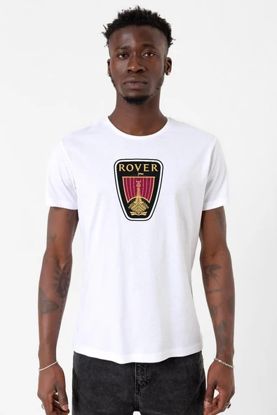 Vikings Rover Amblem Beyaz Erkek Bisikletyaka Tshirt ürün görseli 1