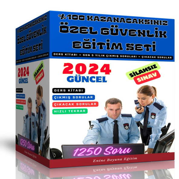 Özel Güvenlik Eğitim Seti (Silahsız) ürün görseli 1