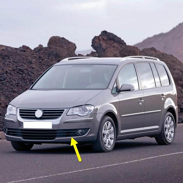 VW Touran 2009-2010 Ön Tampon Sol Sis Farı Çerçevesi 1T0853665K ürün görseli 1