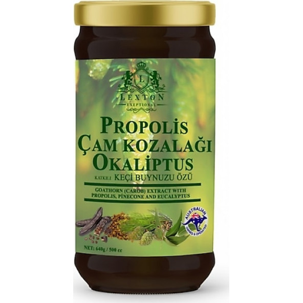 LEXTON PROPOLİS ÇAM KOZALAĞI OKALİPTÜS 640 ürün görseli 1