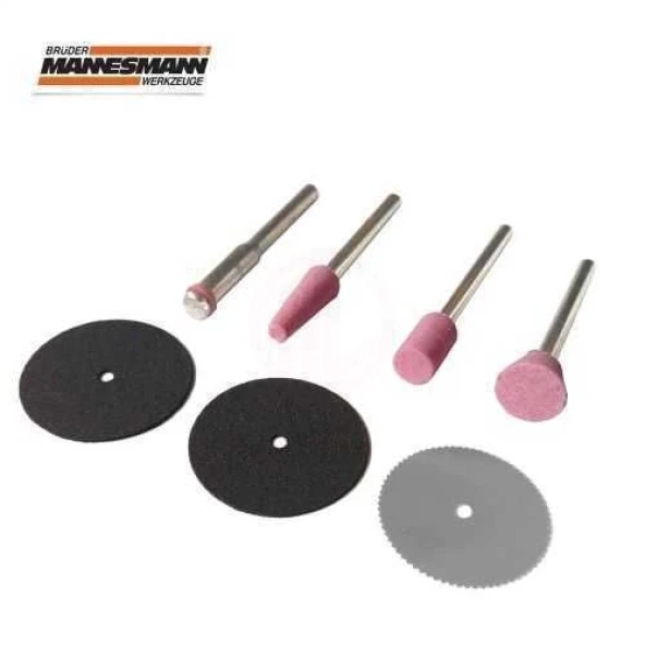 Mannesmann 92566 Mini Zımpara Seti, 7 Parça ürün görseli 1