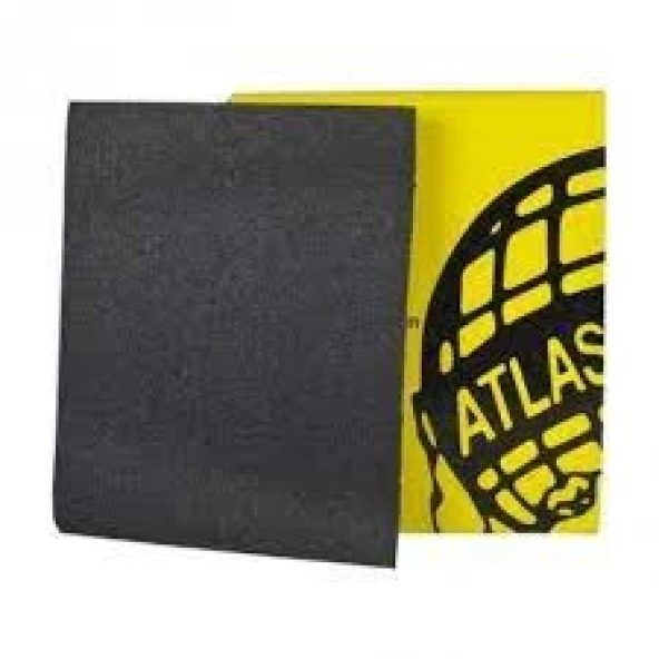 Atlas Su Zımparası 188 Kalite Silisyum Karbür Latex C Kağıt 230x280 mm P360 Kum ürün görseli 1