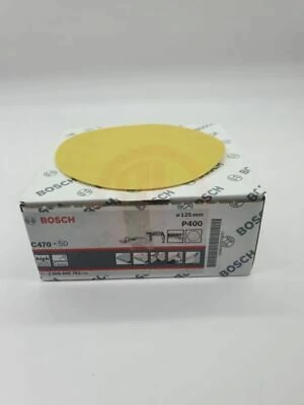 Bosch C470 Cırt Zımpara 125 Mm 240 Kum - 2608608761 ürün görseli 1