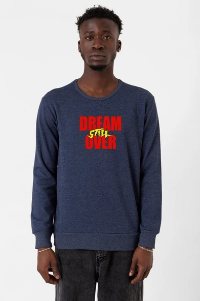 Dream Still Over indigo Erkek 2ip Sweatshirt ürün görseli 1