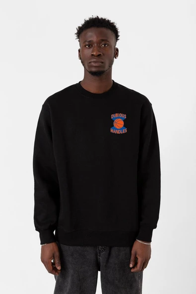Dubious Handles Logo Siyah Erkek 2ip Sweatshirt ürün görseli 1