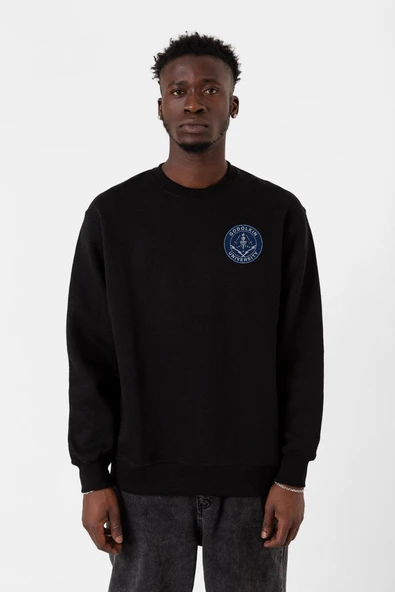 Gen V Godolkin University Emblem Siyah Erkek 2ip Sweatshirt ürün görseli 1