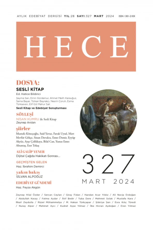 Hece 327.Sayı Mart 2024 ürün görseli 1