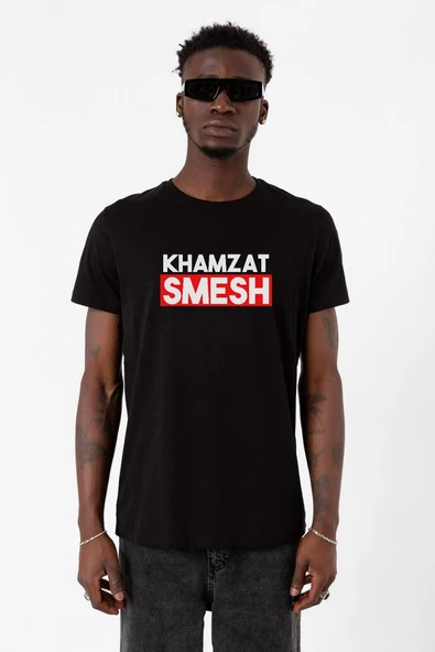 Khamzat Chimaev Smesh Siyah Erkek Tshirt ürün görseli 1