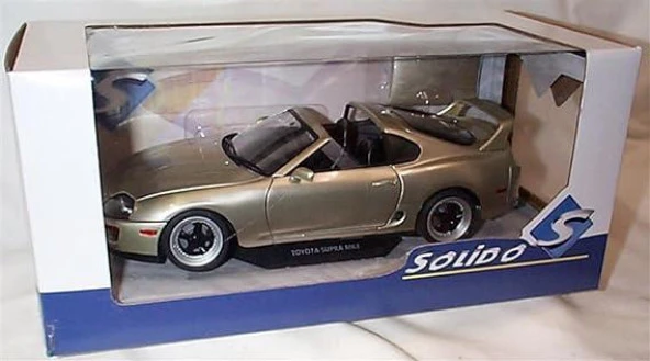 Solido Toyota Supra MK4 Targa Roof QuickSilver  1/18 Model Araba ürün görseli 1