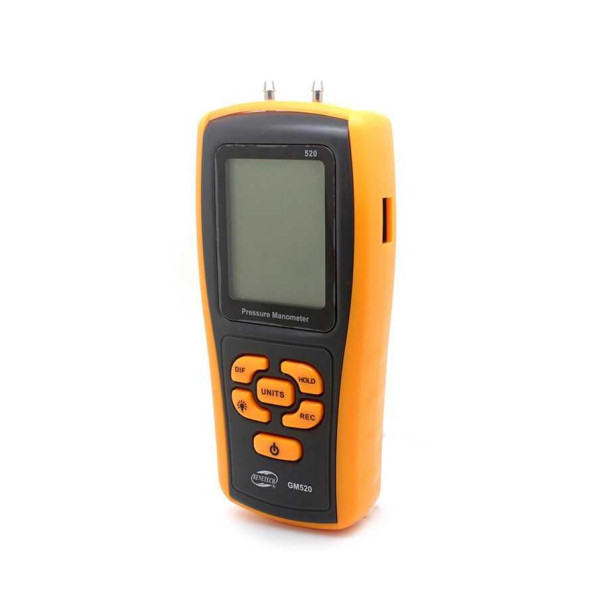 BENETECH GM520 Manometre Fark Basınç Ölçer - Resim 6
